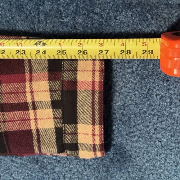 Levi's Plaid Flannel Sherpa Lined Shacket Mens L Hooded Cozy Gorpcore Workwear - Picture 16 of 16